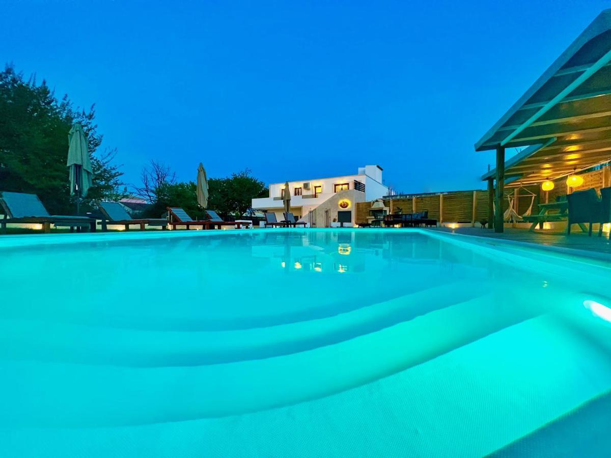 Beach Villa Verano With Private Pool By Dadovillas Sidari  Bagian luar foto