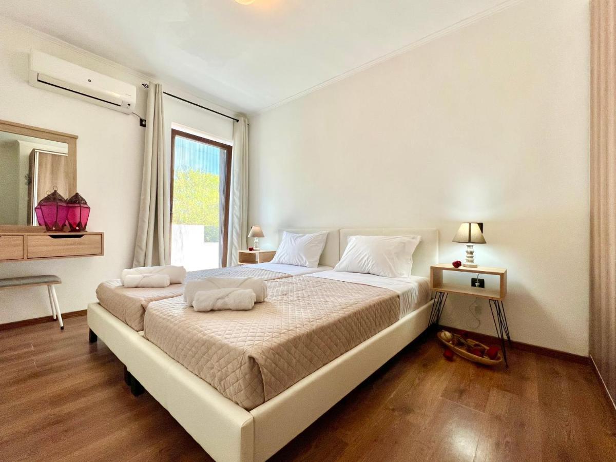 Beach Villa Verano With Private Pool By Dadovillas Sidari  Bagian luar foto