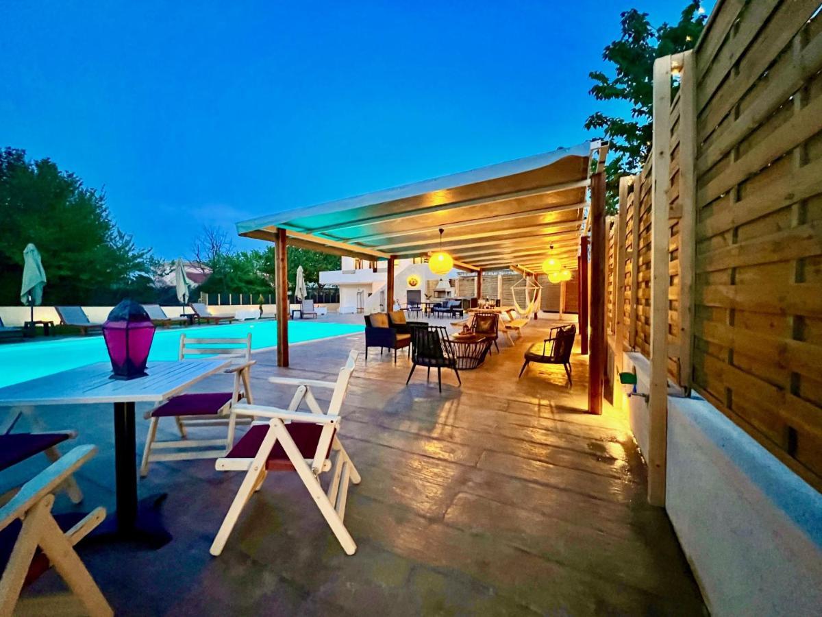 Beach Villa Verano With Private Pool By Dadovillas Sidari  Bagian luar foto